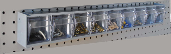 Tip Out Storage Bins - 9 Compartment - 23-5/8"W